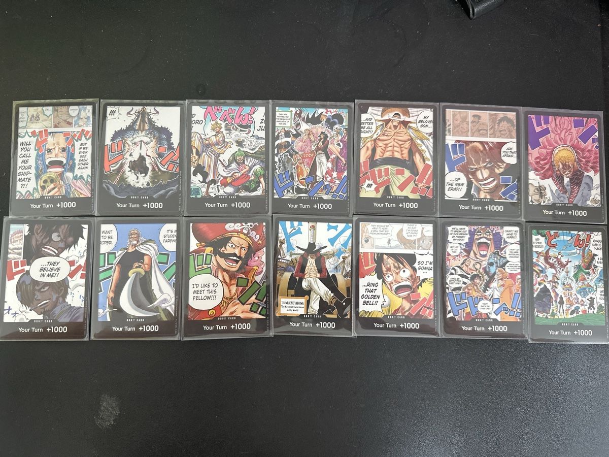 Bandai Carte collezionabili: One Piece TCG DONs from OP04-OP16 & EB04 – Nuovo (secondo la descrizione) da Embrach venduto da Dj_MiLo
