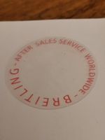 Breitling Original Service Sticker 3 Stück