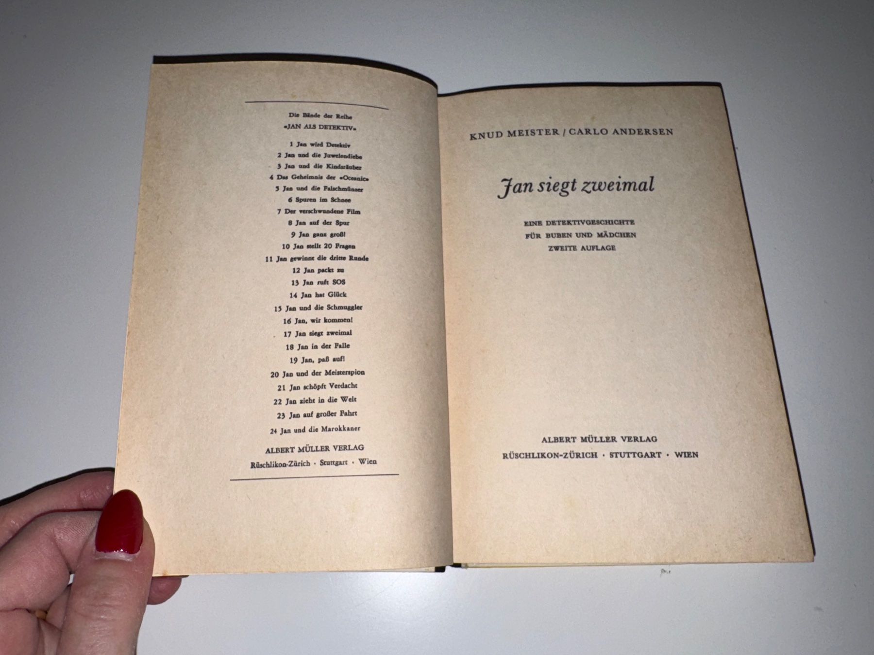 Libri: BUCH: Jan siegt zweimal – Usato da Grosswangen venduto da Kleine.Knoepfe 1