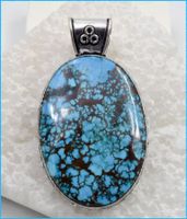 TURQUOISE, Türkis Anhänger 925 Silber