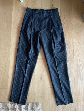 Neu Sportmax Max Mara Hose Schurwolle Gr.38