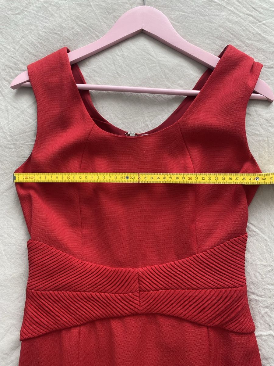 Kleider: Superbe robe structurée rouge JIKI Monte-Carlo - taille 40 – Gebraucht aus Lausanne von Vracorama 3