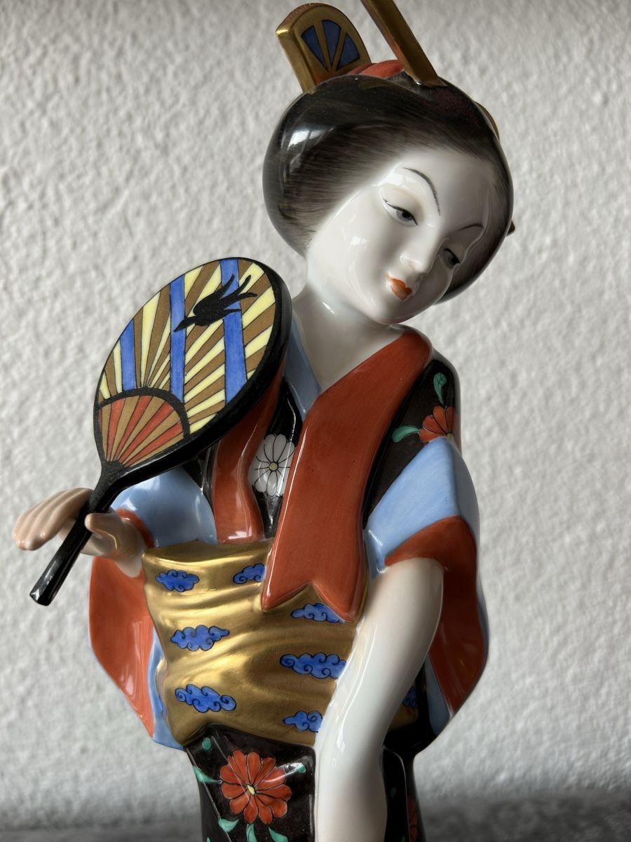 Herend Statuette: Geisha - Herend Figur - Top ! – Nuovo (secondo la descrizione) da Hofstetten SO venduto da Treasurefinds 5