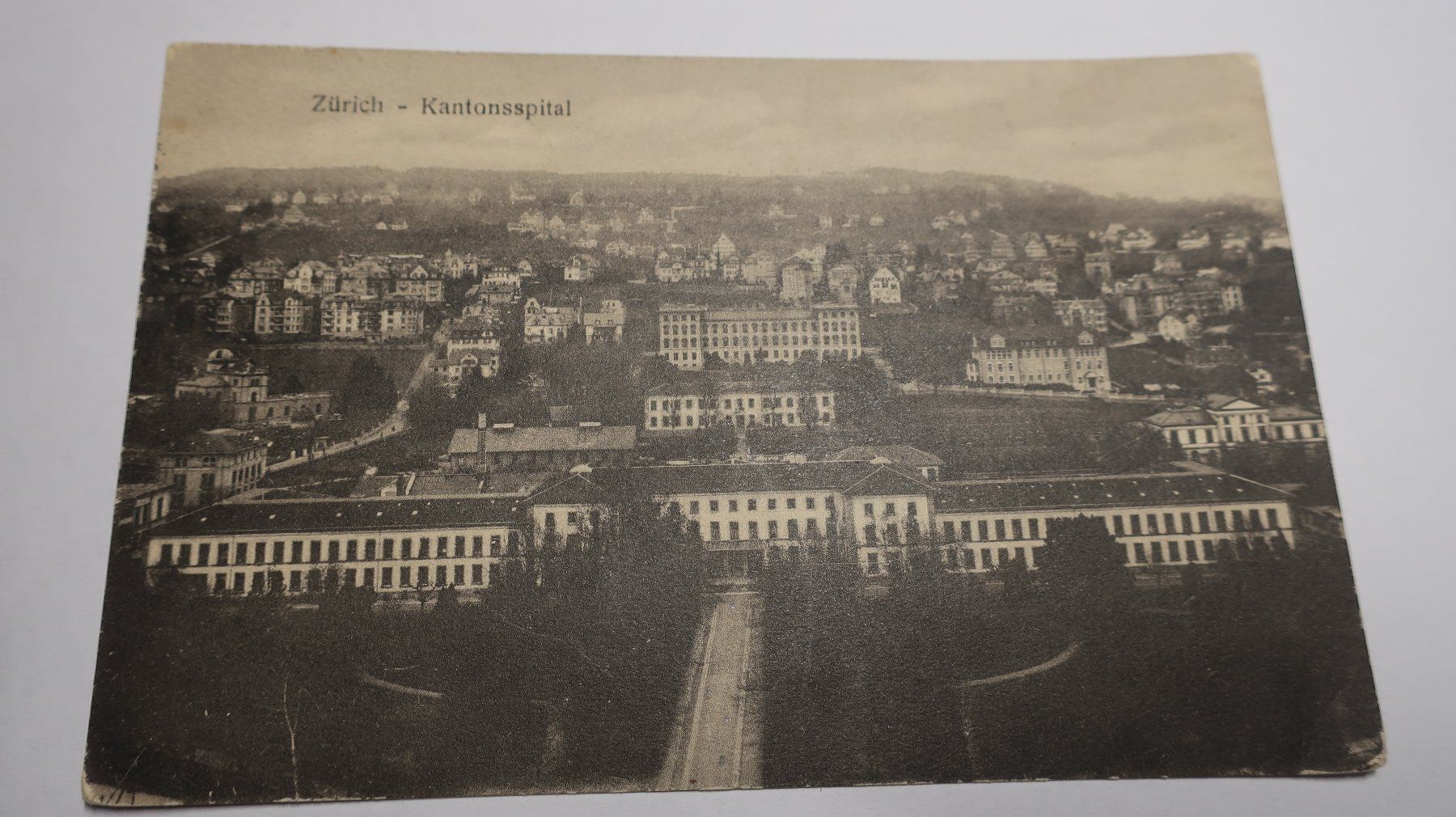 Cartoline postali: Zürich Kantonsspital  1917 – Usato da Cormoret venduto da Pascalll2001 1