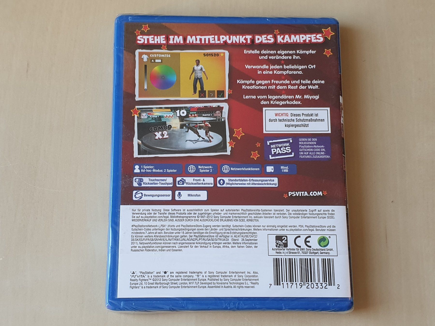 Sony Giochi: Reality Fighters neu und ovp – Nuovo e nell'imballaggio originale da Stansstad venduto da collectorsshop 1