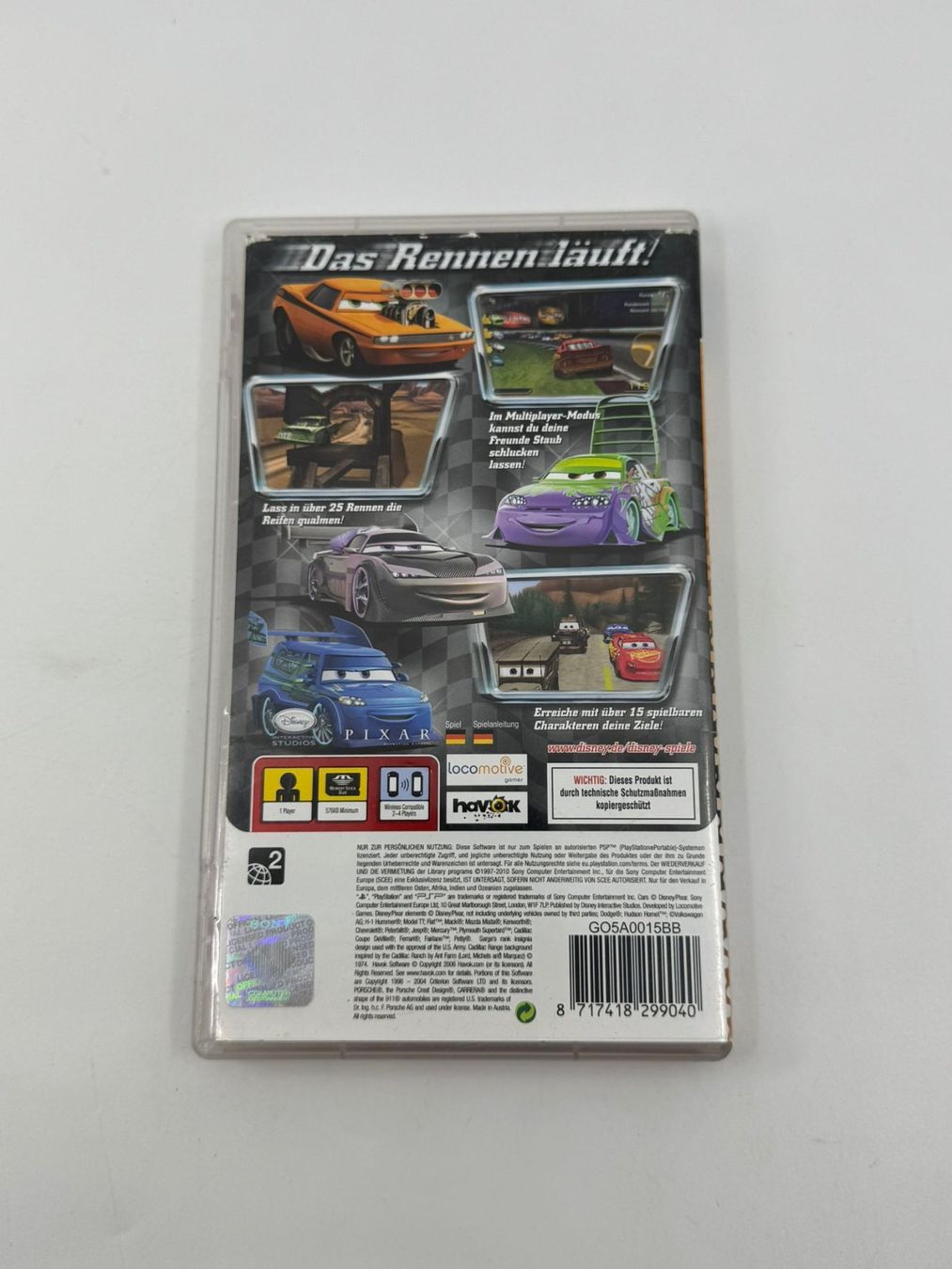 Spiele: Cars (PSP) – Gebraucht aus Herisau von Seyashop1 2