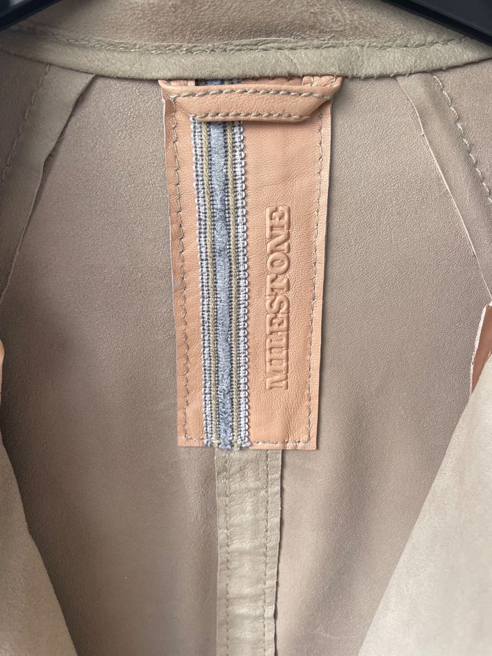 Jacken: Elegante Echtleder Jacke,Milestone Gr .38, – Gebraucht aus Hünibach von Falken83 4