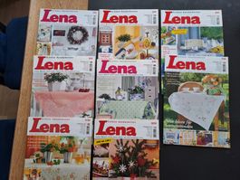 Schöne Handarbeiten Lena Jahr 2005 8 Hefte im Set