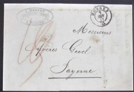 1857 Vorphilabrief von Morges nach Payerne