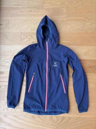 Haglöfs Natrix Hood Damen Jacke blau Grösse XS