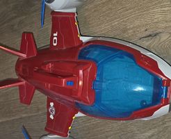 Paw Patrol Flugzeug rot weiss 