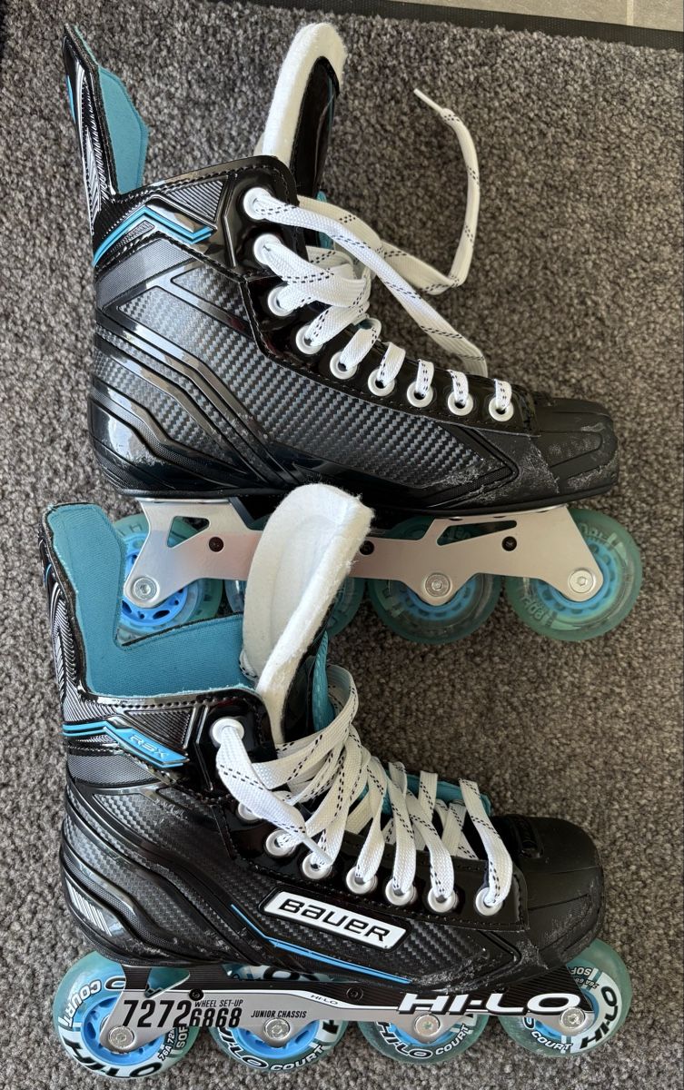 Bauer Patins à roul. & inline: Inlineskates Bauer Grösse 4 Junior Chassis Hi-Lo – D'occasion à Farnern par Zwerg-Nase 1