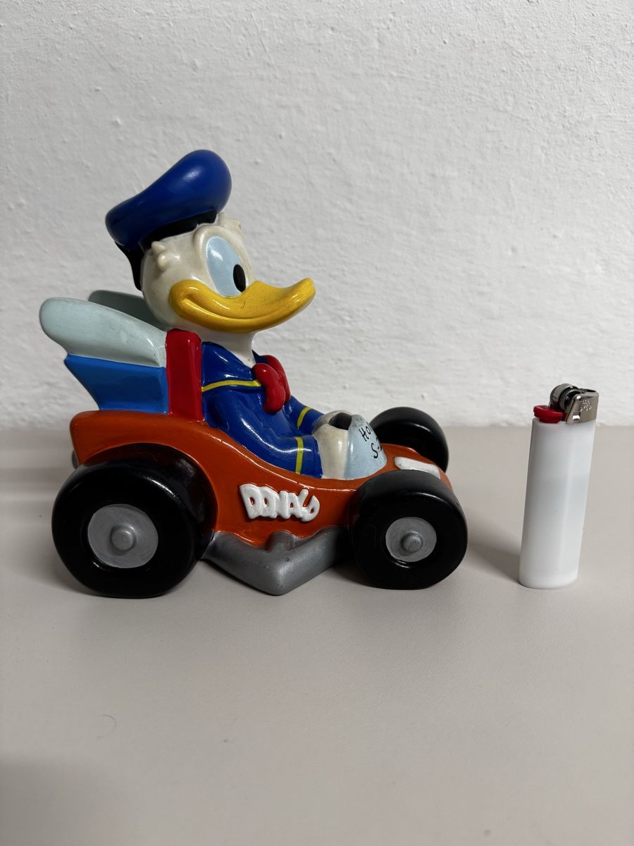 Bullyland Salvadanai: Donald Duck Sparschwein Auto von Bullyland – Usato da Zürich venduto da Nobs1 1
