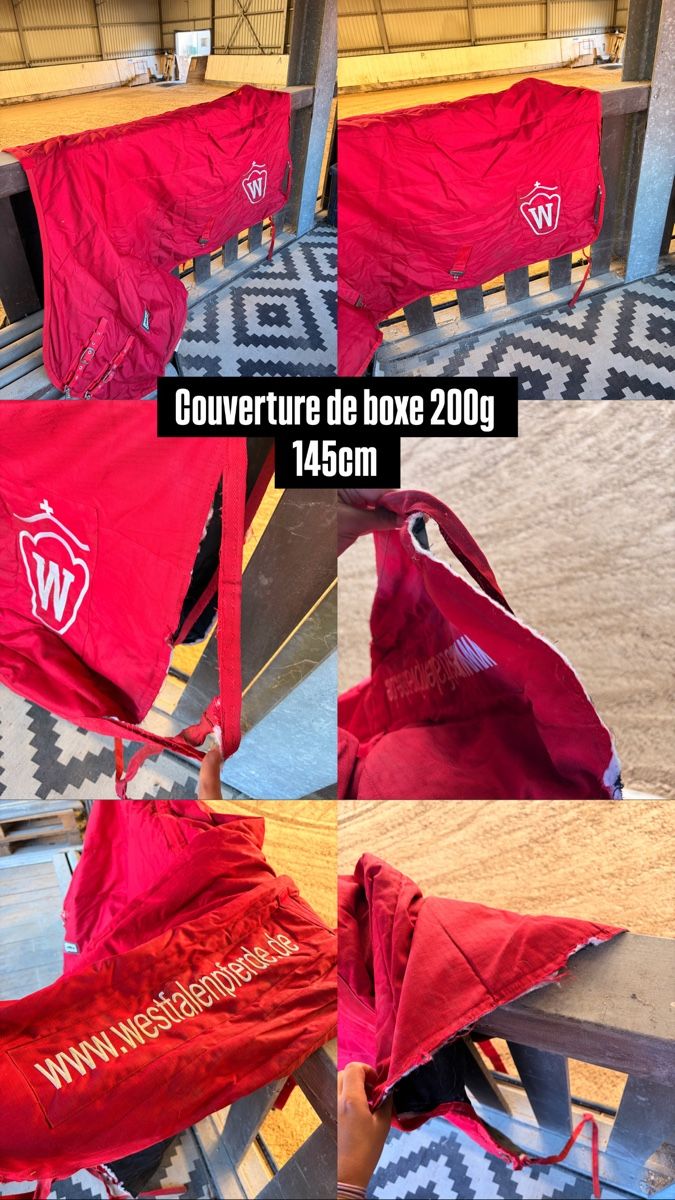 Selle & Accessori: Couverture 200g 145cm – Usato da Lavigny venduto da Lea_9rxv