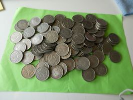 Spanien um 1957, 50 Pesetas Franc - Riesenlot ca. 124 Sück