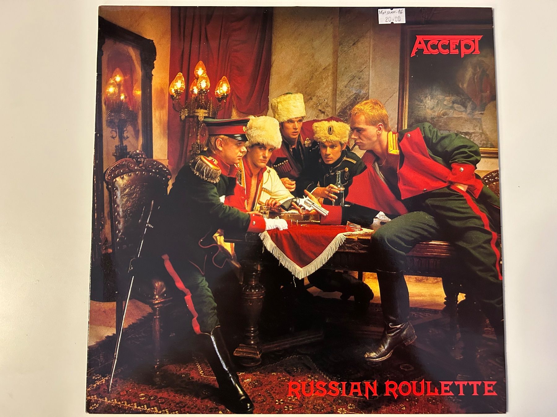 Dischi in vinile: Accept - Russian Roulette LP, Original Pressung, Top! – Usato da Aesch BL venduto da BlueMusicRecords
