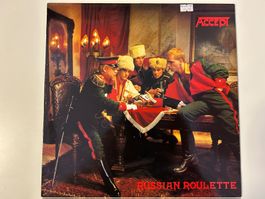 Accept - Russian Roulette LP, Original Pressung, Top!