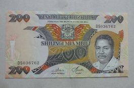 Tanzania ++ 200 Shilingi ND (1992)