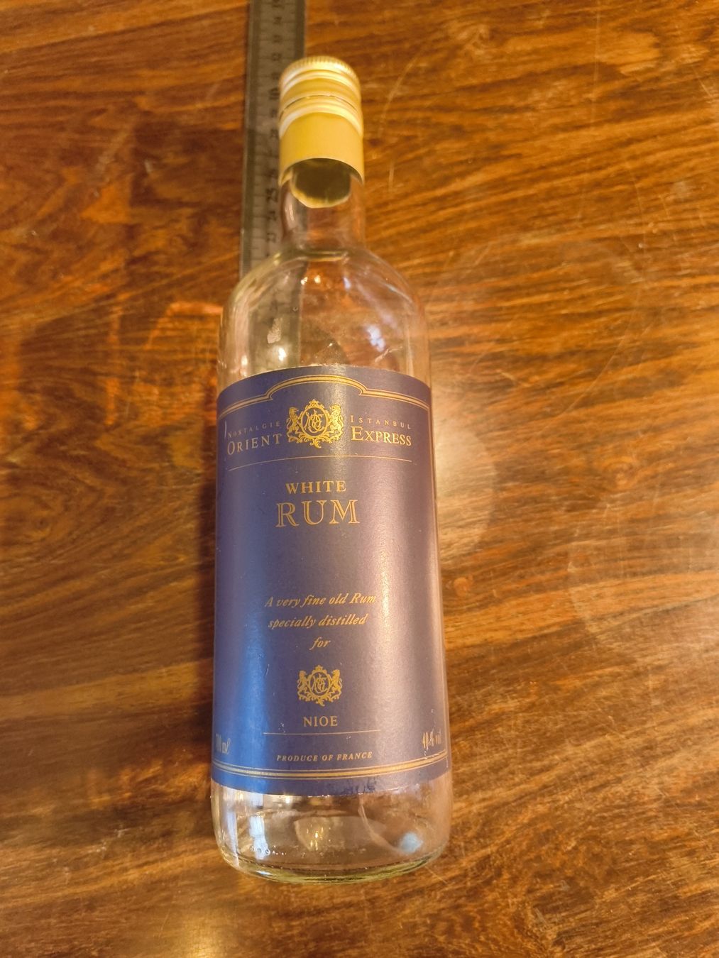 Altro: Orient Express White Rum leere Flasche 27cm – Usato da stettlen venduto da VintageBern_ch 1