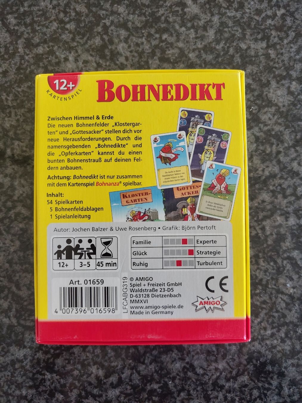 Amigo Giochi: Bohnanza Erweiterung: Bohnedikt – Usato da Meisterschwanden venduto da Boni4 2