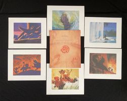 Lithographien & Epigraph The Lion King von Walt Disney