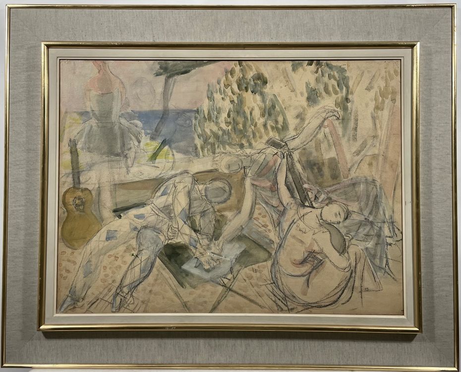Maurice Barraud (18891954) grosse Mischtechnik Kaufen auf Ricardo