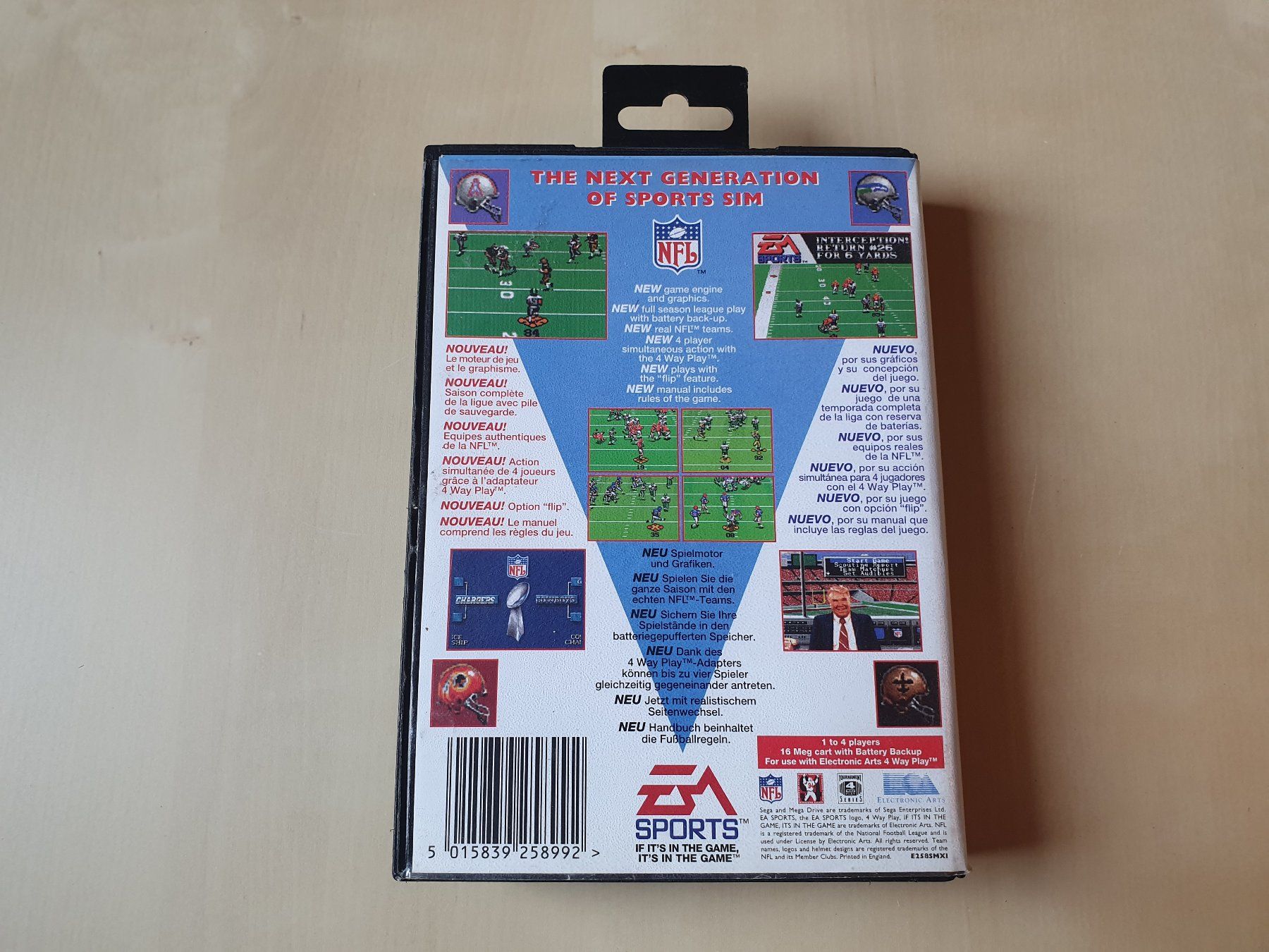 Sega Giochi: Madden NFL 94 – Usato da Stansstad venduto da collectorsshop 1