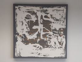 Abstraktes Gemälde, Leinwand, Kunst, Unikat, 100x100cm
