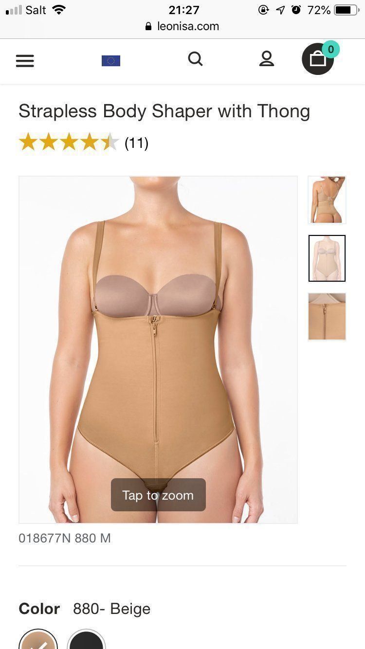 Altra biancheria intima: Trägerloser Body Shaper mit Thong M – Usato da Dübendorf venduto da Levintreyer 1
