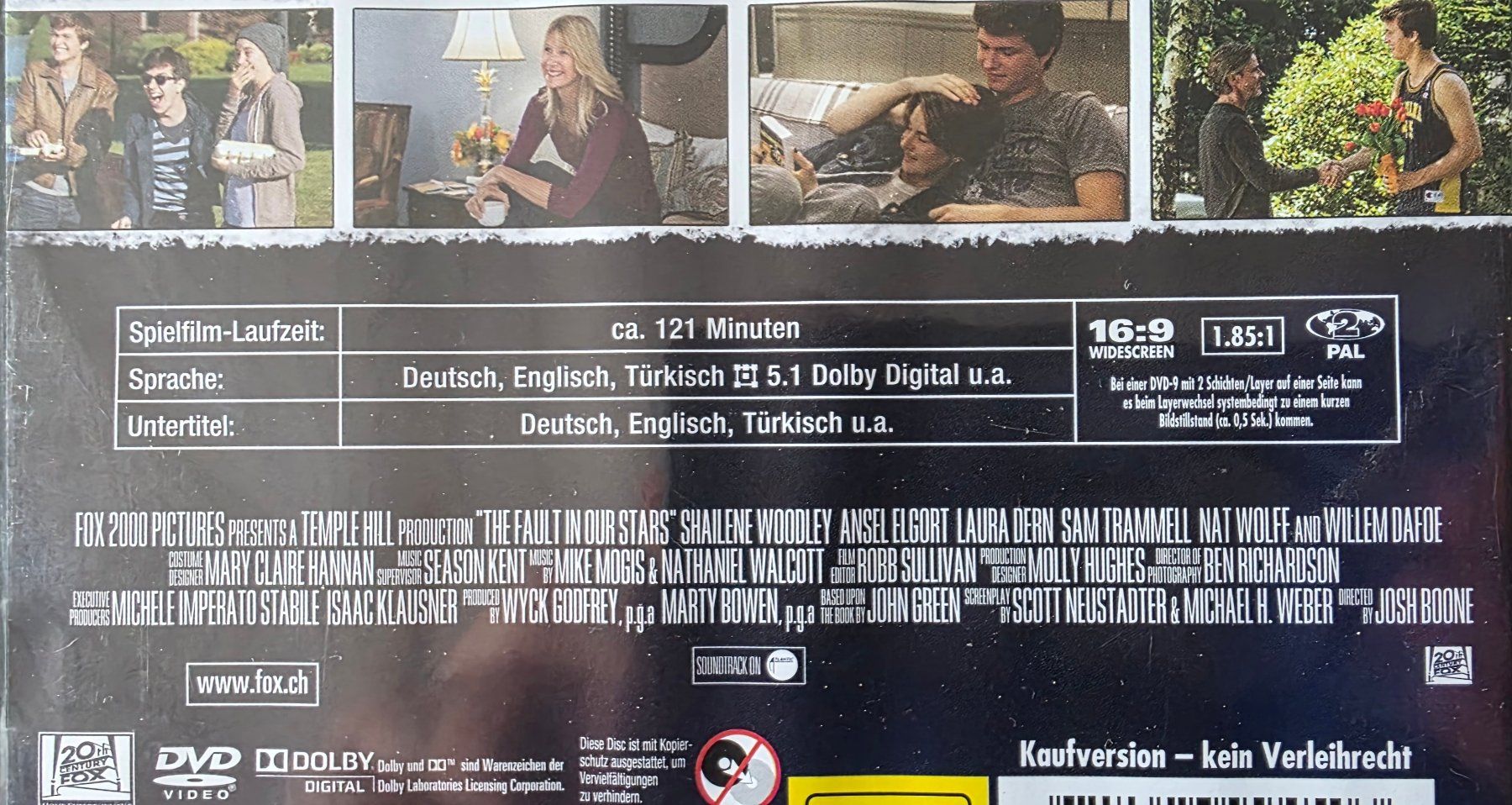 Tutti i DVDs: DVD Das Schicksal ist eim mieser Verräter – Usato da Oetwil am See venduto da fineli2 1
