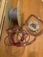 Konvolut Lautsprecher und Hi-Fi Kabel