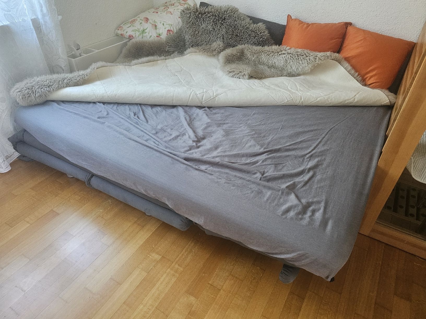 Ligne Roset Chaises longues: Sofa 2-Sitzer dunkelgrau Ligne Roset Multy – D'occasion à Uitikon-Waldegg par pkieni3 4