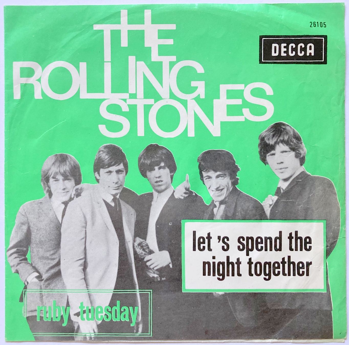 Vinyles: ROLLING STONES - LET'S SPEND THE NIGHT TOGETHER – D'occasion à Bottens par hotter-than-hell