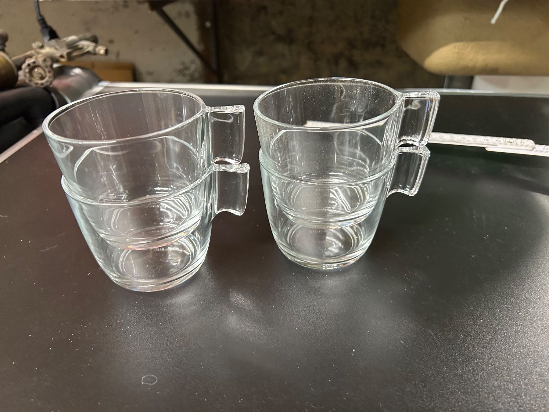 Ikea Tazze: 4 Ikea Glas Tassen – Usato da Obergösgen venduto da Andre118