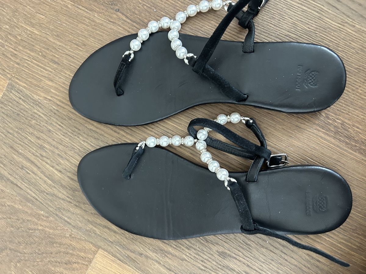 Navyboot Damenschuhe: Navyboot sandals size 38 black  – Gebraucht aus Epalinges von kat_lyp6