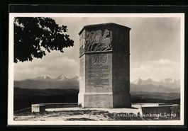 Burgdorf, Lueg Kavallerie-Denkmal mit Be