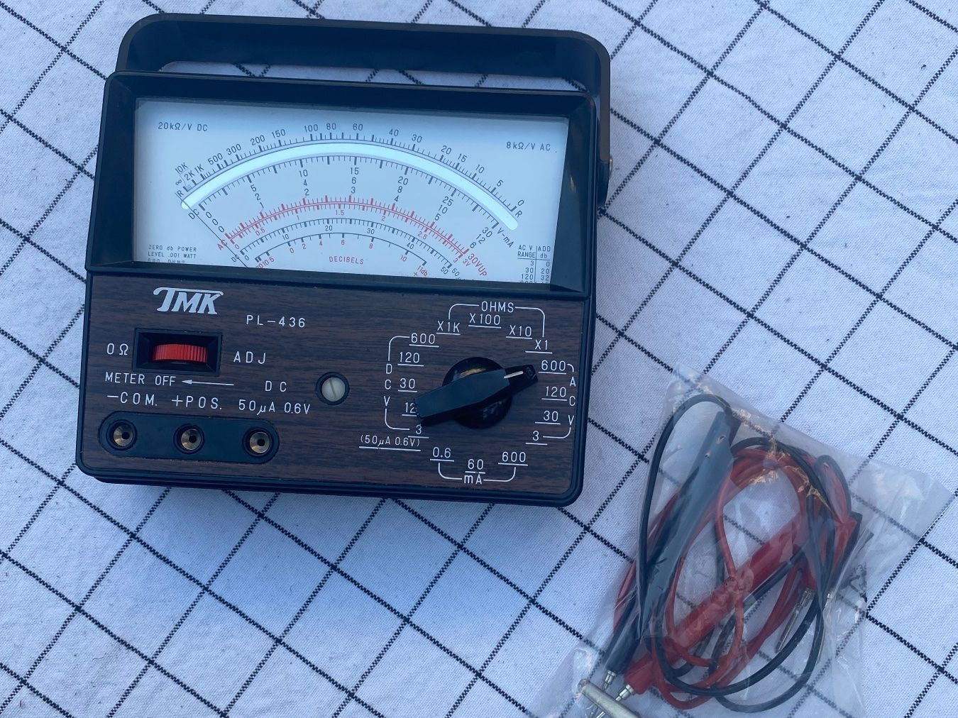 Misurare: Antiker Multimeter TMK PL-436 Analog Japan – Usato da Solothurn venduto da BORGHAGEN 1