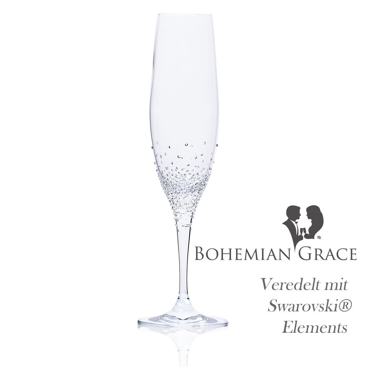 Bicchieri: Sektglas DIKE 2 Stk, Bohemian Grace – Nuovo e nell'imballaggio originale da Wettingen venduto da kochshop 2