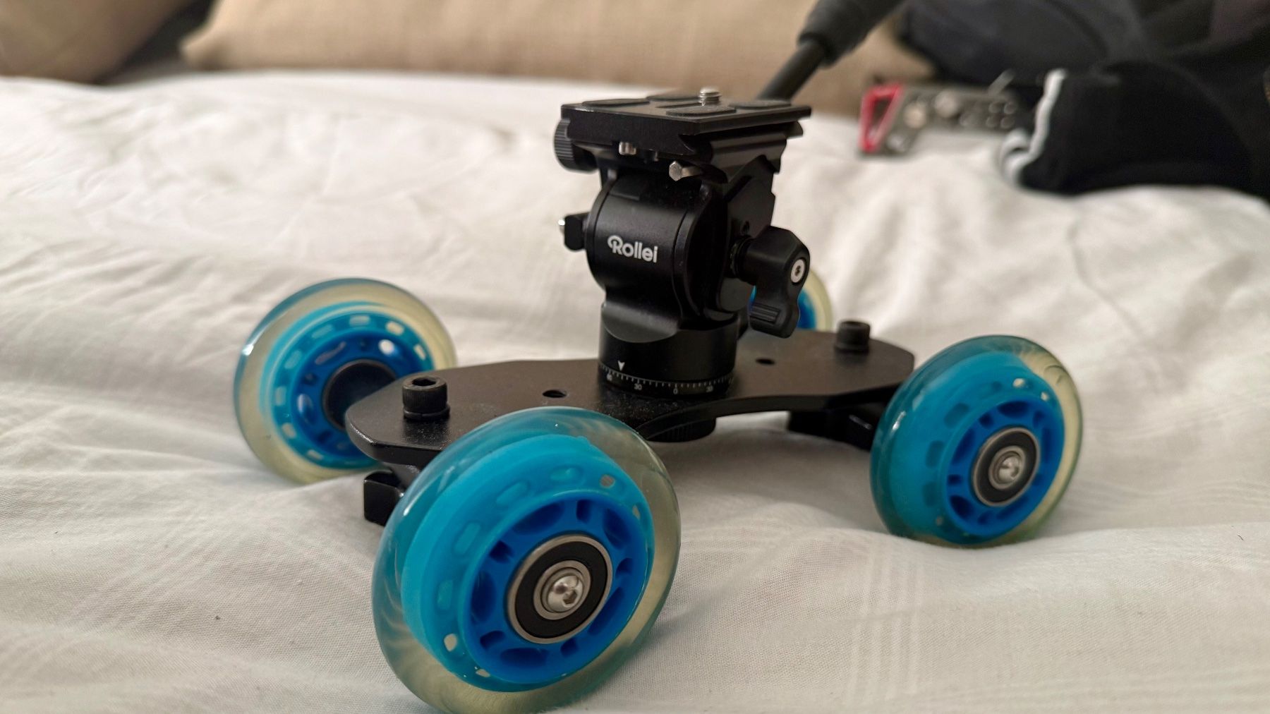 Rollei Treppiedi & Teste: Slider mit Rollei Kopf – Usato da Zürich venduto da guille.arg 1
