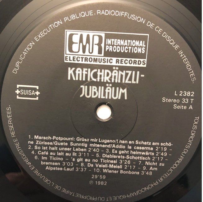 Dischi in vinile: Kafichränzli-Jubiläum (LP) – Usato da Grüningen venduto da azulmarron 4