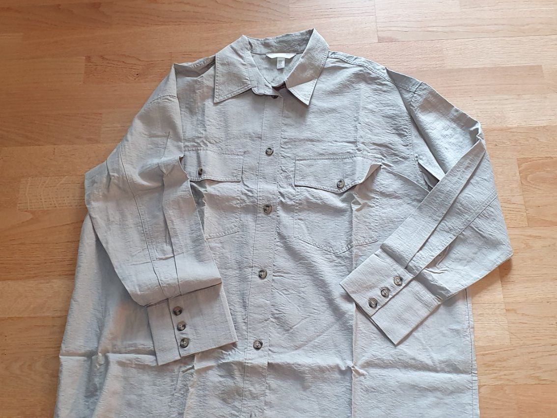 Camicette: Oversize Blusenhemd kaki – Nuovo (secondo la descrizione) da Hittnau venduto da Gamoe 1