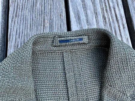 LARDINI Sakko Blazer Gr 52 toller Stoff!
