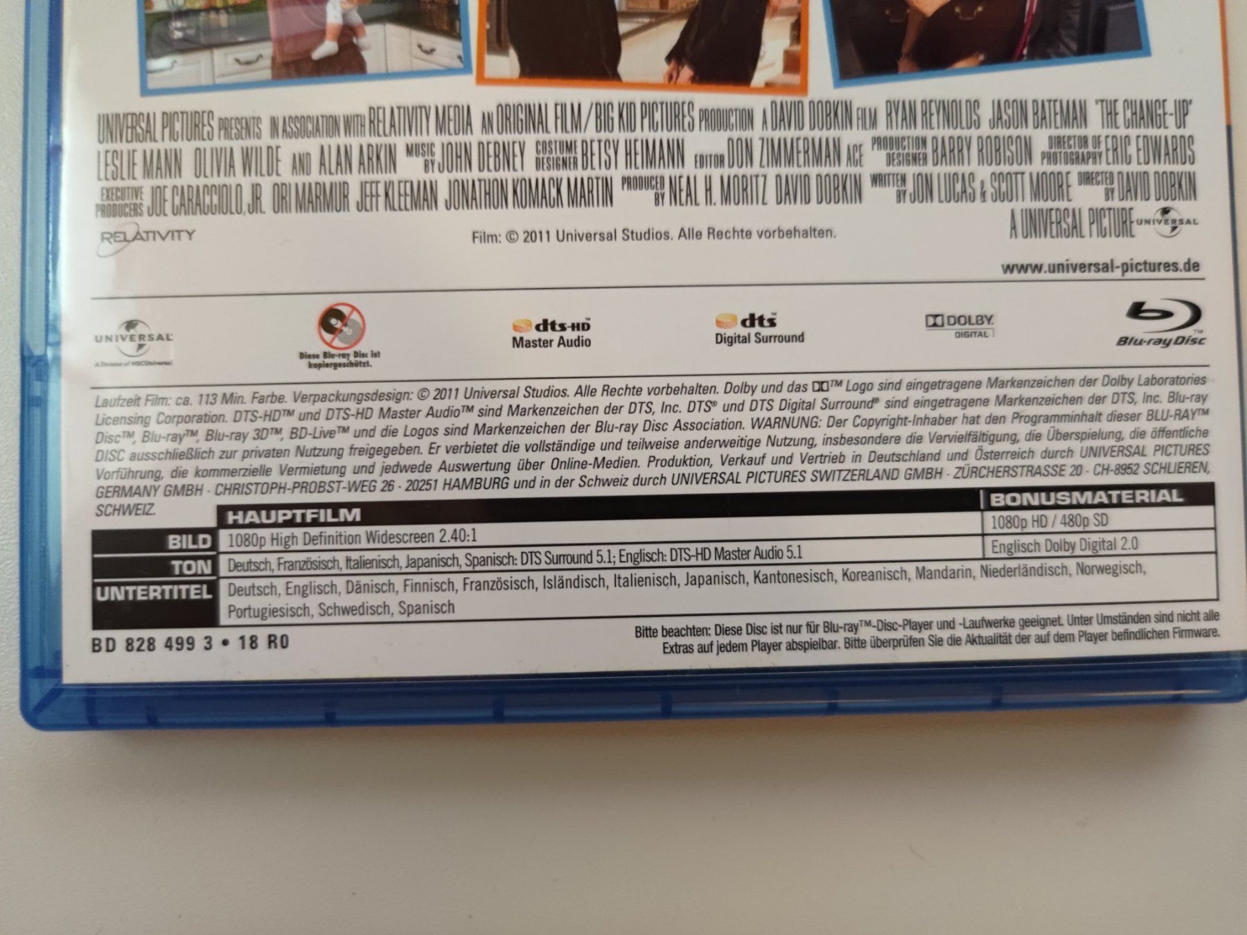Alle DVDs: Wie ausgewechselt – Gebraucht aus Liestal von Kratzilla 3