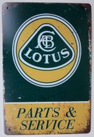 Lotus Blechschild 20 x 30 cm. Kostenfreie Lieferung!