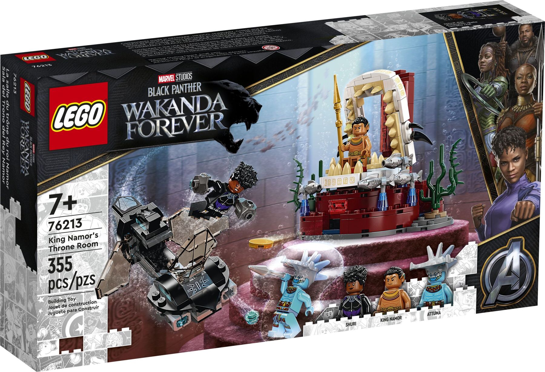 Lego Baukästen: 76213 König Namors Thronsaal – Neu und originalverpackt aus St. Gallen von Bee_Lee