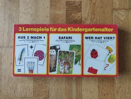 3 Lernspiele für Kindergartenalter