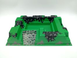 Vintage Lego System Base Platte Ritterburg