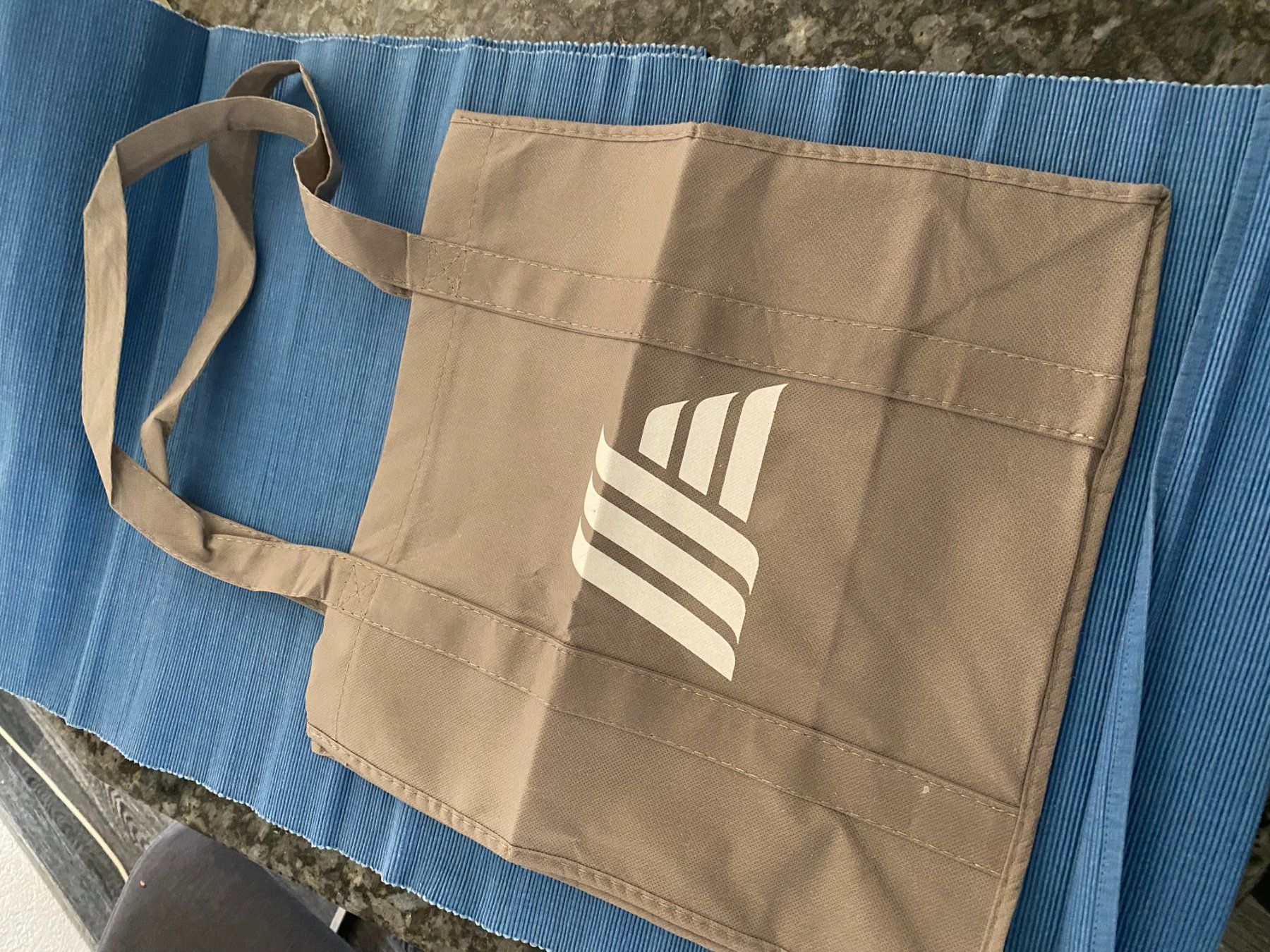 Taschen: Einkaufstasche grau – Gebraucht aus Allenwinden von Obalu 1
