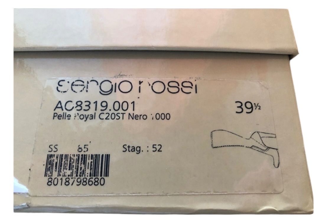 Sergio Rossi Scarpe da donna: Bottes Sergio Rossi / Lederstiefel – Usato da Dotzigen venduto da SecondHandGems 4