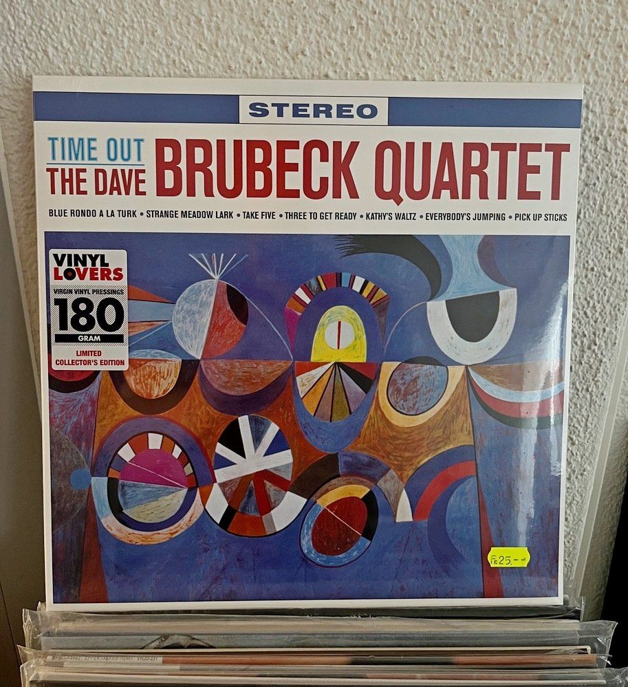 Dischi in vinile: Dave Brubeck Quartet: Time out. LP NEU – Nuovo e nell'imballaggio originale da Luzern venduto da Hifipro